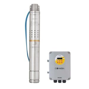 Motobomba solar sumergible Connera KOLOS2: 2″ de 60 VVC, 210 watts
