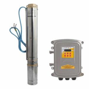 Motobomba solar sumergible Connera KOLOS3: 3" de 150 VVC, 600 watts