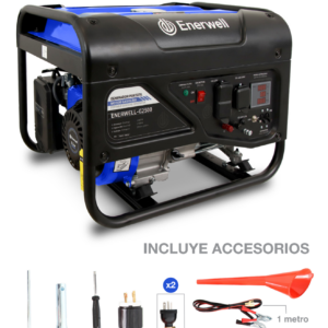 Generador portátil a gasolina Enerwell G2500 2,8KW 120/240V