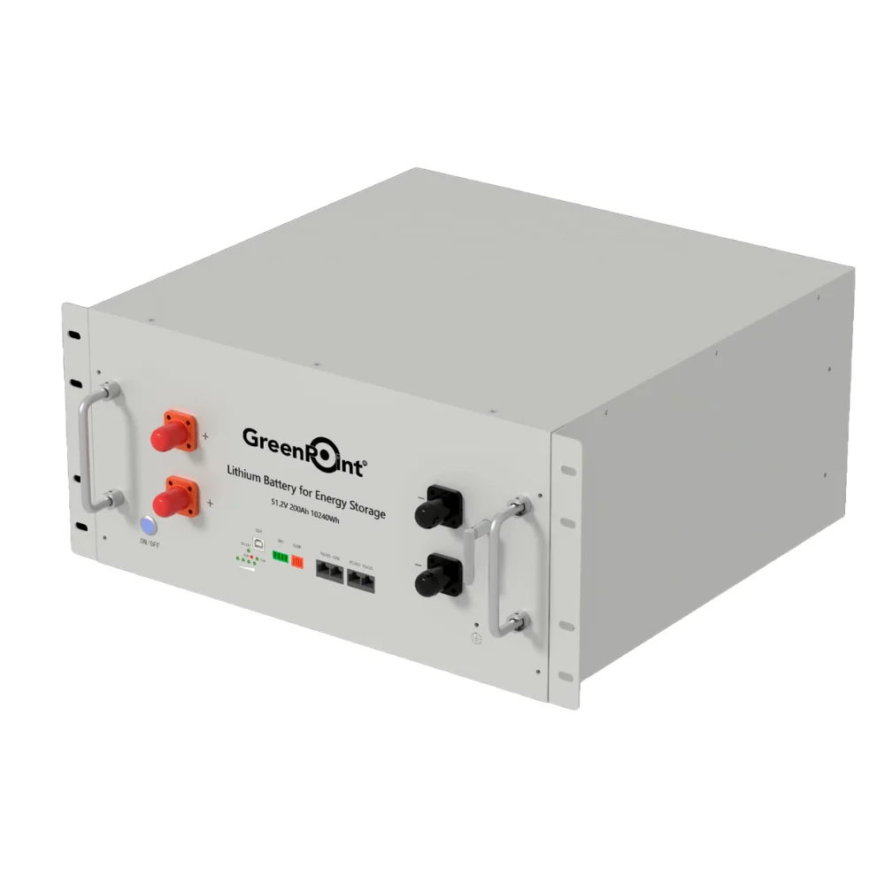 Batería de litio Green Point 51.2V 100Ah para montaje en rack 1 Batería de litio Green Point 51.2V 100Ah para montaje en rack