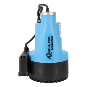 Motobomba sumergible para achique 0.33 HP AQUA PAK
